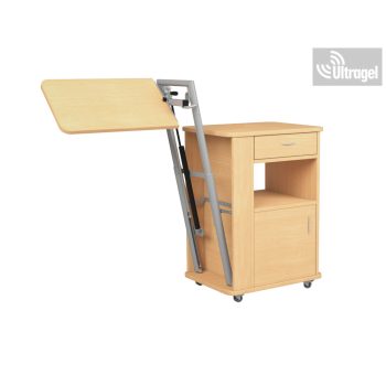   Kombinált BÚTORLAP éjjeliszekrény LEHAJTHATÓ és ÁLLÍTHATÓ MAGASSÁG 