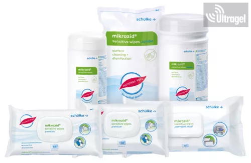 mikrozid® sensitive - ALKOHOLMENTES felületfertőtlenítő törlőkendő utántöltő 200lap/csomag