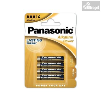 Panasonic Alkaline Power AAA elem