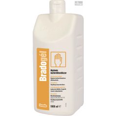   BradoGEL- higiénés kézfertőtlenítő és bemosakodó gél PUMPÁVAL - 500 ml
