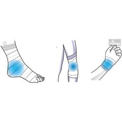 ICE WRAP - EGYSZERHASZNÁLATOS KOMPRESSZIÓS KRIO BANDÁZS