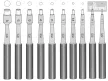 Biopsziás mintavevő - (KAI Medical) 1mm - 8mm