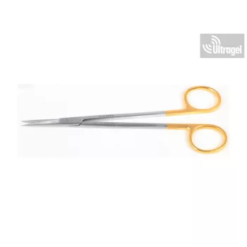   Gold - Kelly precíziós olló 16 cm egyenes / hajlított Tungsten Karbid