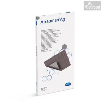   Atrauman® Ag ezüsttartalmú sebfedő (10x20 cm; 10 db) Hartmann