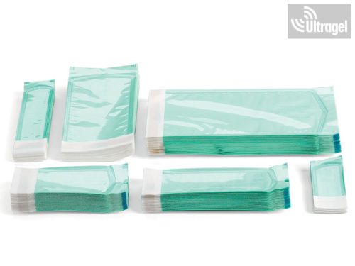 Self-sealing sterilisation pouch AUTOCLAVE / STEAM - 90x165 mm or 90x 230mm