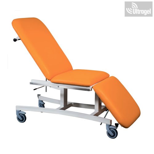 Vizsgálóágy 3 részes Z840 - fix mag.,  (65cm, 180kg), KERÉKKEL