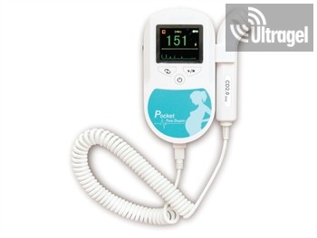 Magzati Doppler - 2MHz fejjel Contec Sonoline C színes kijelzővel, fetál doppler