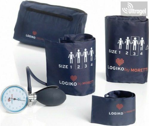 One-handed watch blood pressure monitor with 3 cuffs - DM342