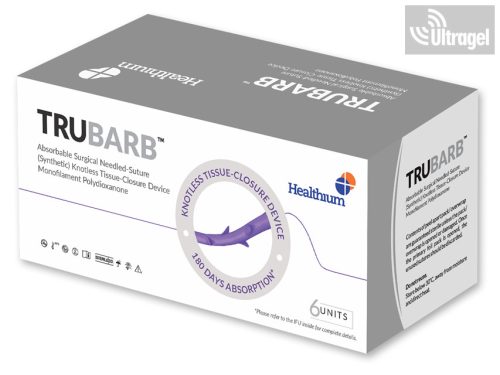 Varrófonal hosszan FELSZÍVÓDÓ TRUBARB / Ethicon V-LOCK 180, 6 db 