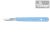 Scalpel with handle SWANN-MORTON Nr.10 - Nr.24