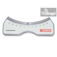 Scoliometer to determine scoliosis