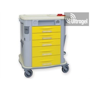    MRI kompatibilis Multifunkciós kötöző kocsi - AURION -  - 83x71cm