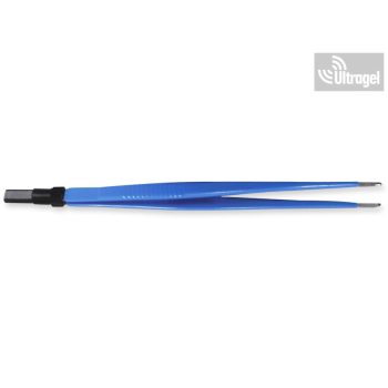   Bipoláris csipesz egyenes, 18cm - Többszörhasználatos - 2mm hegy