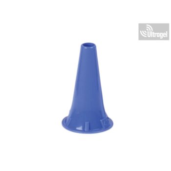   Ear cones 4.0mm Heine, Kawe, Riester, Luxamed - 100 pieces - blue