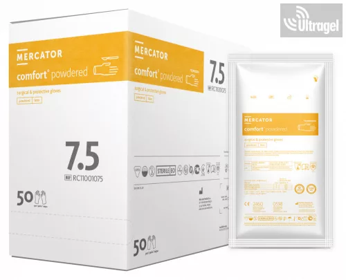 Mercator comfort® powdered / PÚDERES steril kesztyű