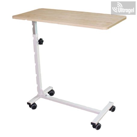 Reggeliző asztal / Ágyasztal, állítható magasságú 80-120cm - bézs