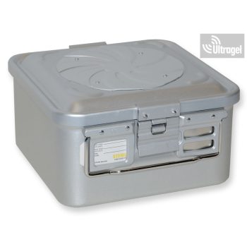   Sterilisation box with 1 valve, grey (285x280 / 150mm) - Barrier