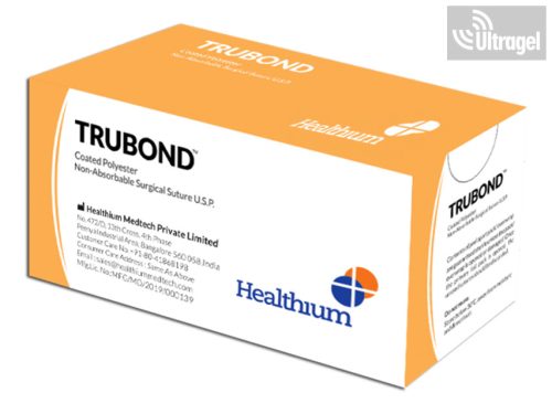 Varrófonal NEM felszívódó TRUBOND / Ethicon ETHIBOND / MERSILENE vagy Ti-Cron megfelelője - 12 db