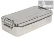 Stainless steel instrument box - with handle - multiple sizes