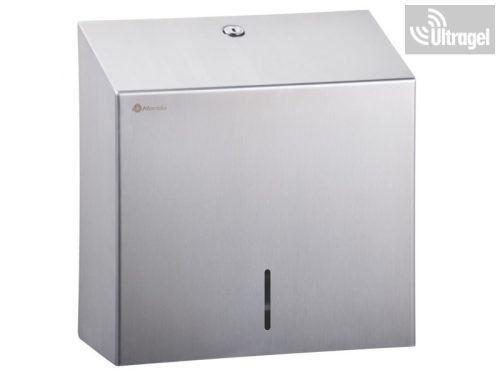 Kéztörlő adagoló, szálcsiszolt