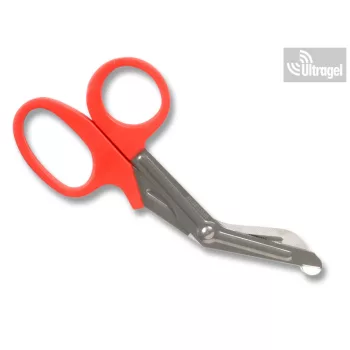   Univerzális sürgősségi kötszervágó olló 16.5cm - kék / piros