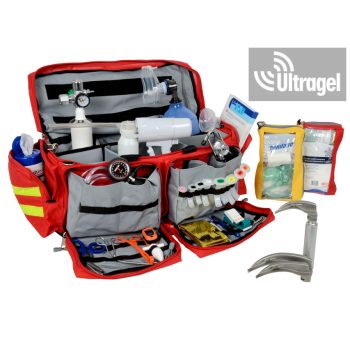   Felszerelt SÜRGŐSSÉGI TÁSKA "OXI" (2l oxigénpalackkal)