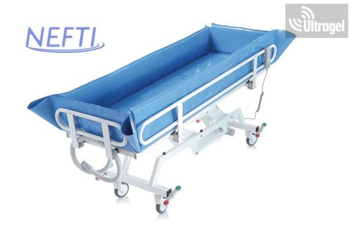 Betegfürdető kocsi - elektromos, Nefti - 200kg
