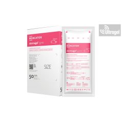   Mercator dermagel® gyno/ púdermentes, steril kesztyű, 500mm hosszú