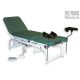 Nőgyógyászati vizsgálószék, vizsgáló ágy, 1 motoros 48-98cm, ZÖLD vagy KÉK