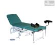 Nőgyógyászati vizsgálószék, vizsgáló ágy, 1 motoros 48-98cm, ZÖLD vagy KÉK