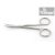 Iris / Iris scissors curved or straight, 11 cm 