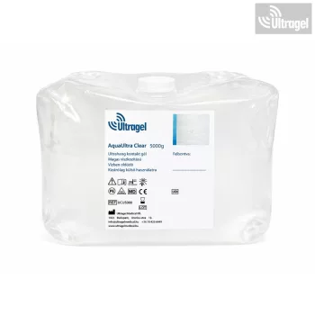   Ultrasound gel - AquaUltra Clear 5000g ultrasound gel in a soft balloon