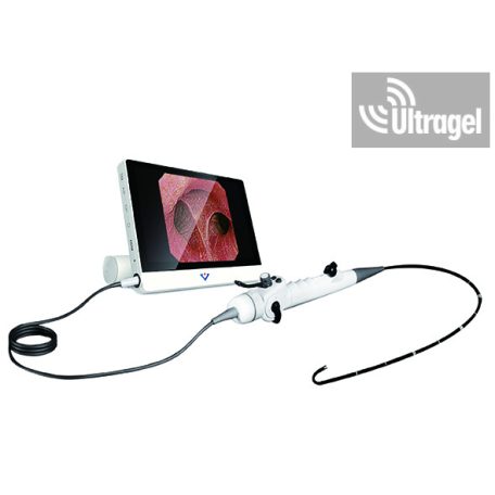 Vision EF flexibilis  Laringo Fiberoscope - Rhino laryngoscope 10"HD monitorral