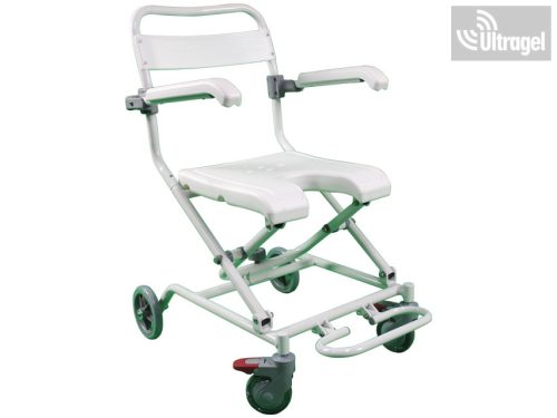 Fürdetőszék / Tusolószék háttámlával ALU - 100kg