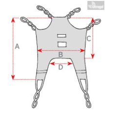 Betegemelő heveder - 250kg IM100