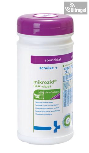 mikrozid® PAA alkoholmentes felületfertőtlenítő törlőkendő 50lap/doboz