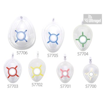   Aneszteziológiai lélegeztető maszk Nr.0 -  Nr.6 - EGYSZERHASZNÁLATOS
