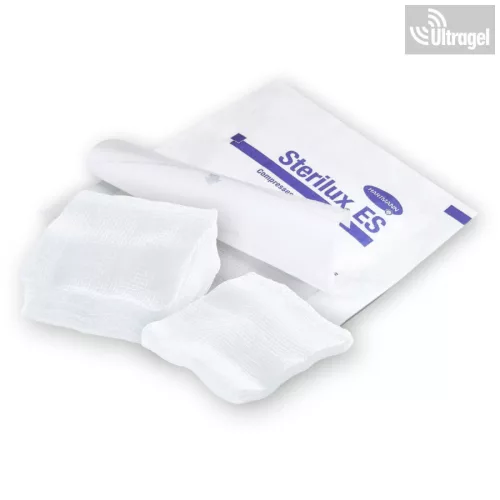 Steril HAJTOGATOTT mull lap 10x20cm; 100db Hartmann Sterilux® ES