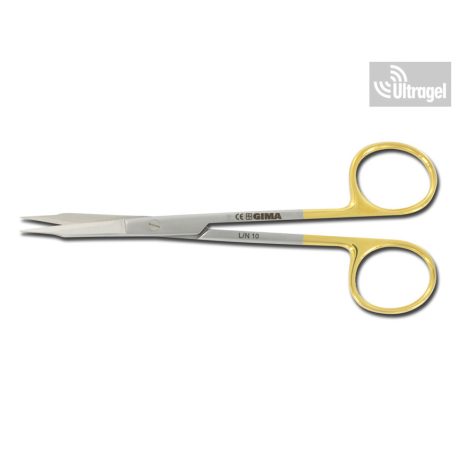 Gold - Goldman Fox scissors - 13 cm- straight and curved version 