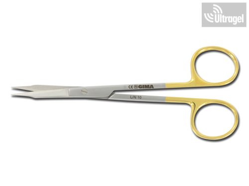 Gold - Goldman Fox scissors - 13 cm- straight and curved version 
