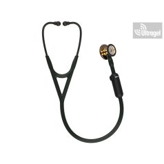   Littmann® CORE Digitális fonendoszkóp – 8863 FEKETE - SÁRGARÉZ FEJ