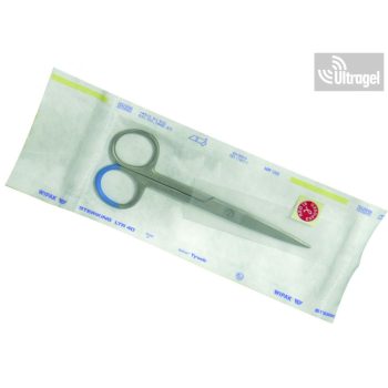 Steril Sebészeti olló - egyenes, hegyes/hegyes - 13cm