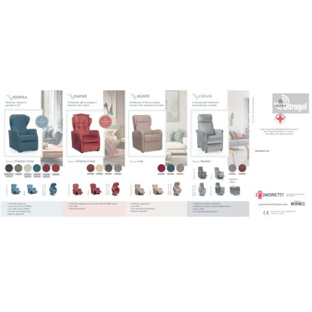 Betegkiültető motoros relax fotel MYRTHO