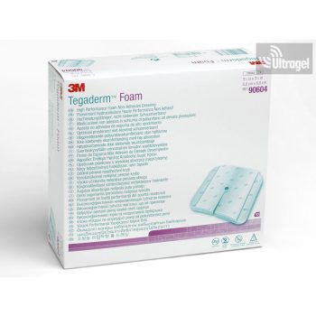 3M TEGADERM™ FOAM habkötszer 8.8x8.8cm  90604