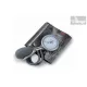 Latex-free one-handed watch blood pressure monitor with two-tube cuff - DM343