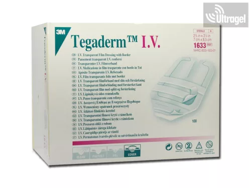 3M TEGADERM™ IV ovális kanülrögzítő - 7x8.5cm  1633