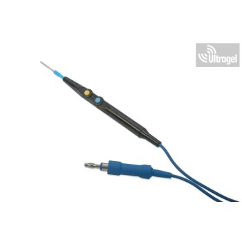   Kétkapcsolós STERILIZÁLHATÓ 100x ERBE 3.2m, kés elektródával kézidarab, nagyfrekvenciás elektróda nyél, 