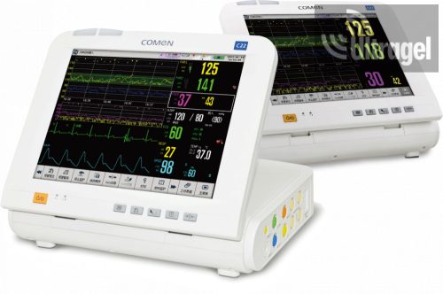 COMEN C22 - magzati CTG monitor iker fejjel, 12,1" érintőképernyővel