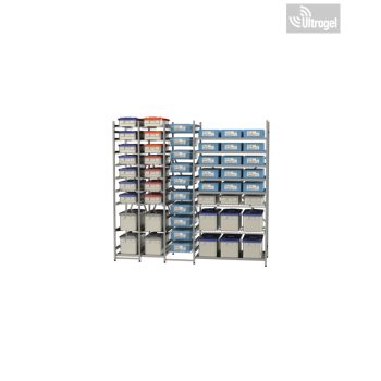   Rozsdamentes sterilizációs konténertartó állvány - egyedi méretekben