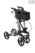 Járókeret, rollátor összecsukható, szövet táskával és ülőlappal  - 120kg